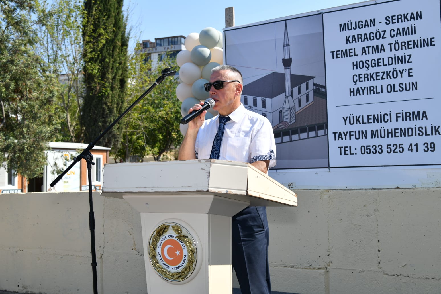 Müjgan Serkan Karagöz Camisinin Temeli Atıldı