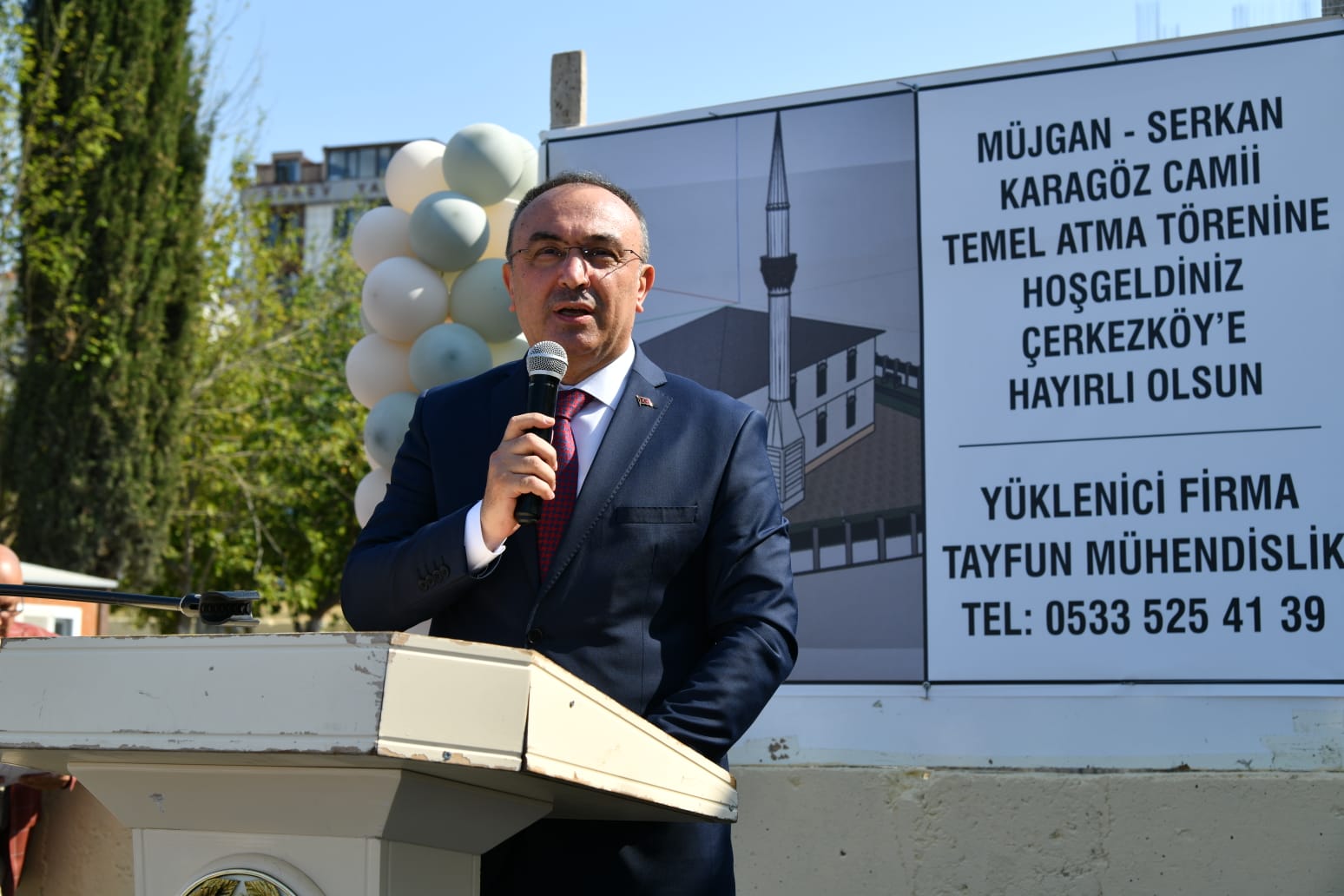 Müjgan Serkan Karagöz Camisinin Temeli Atıldı1