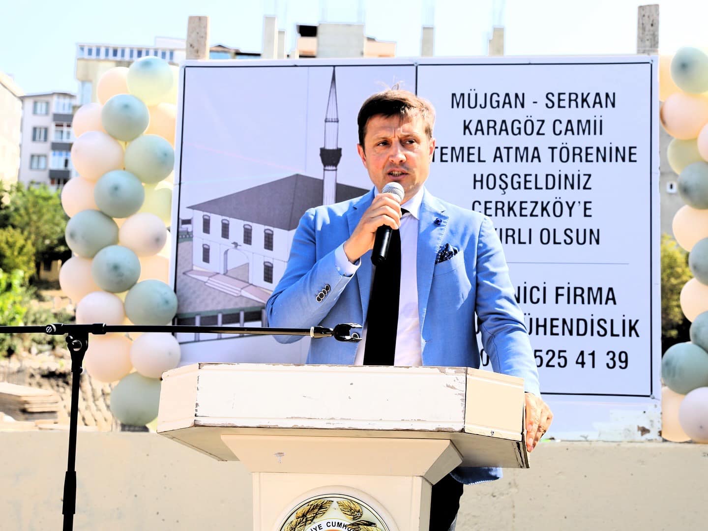 Müjgan Serkan Karagöz Camisinin Temeli Atıldı4