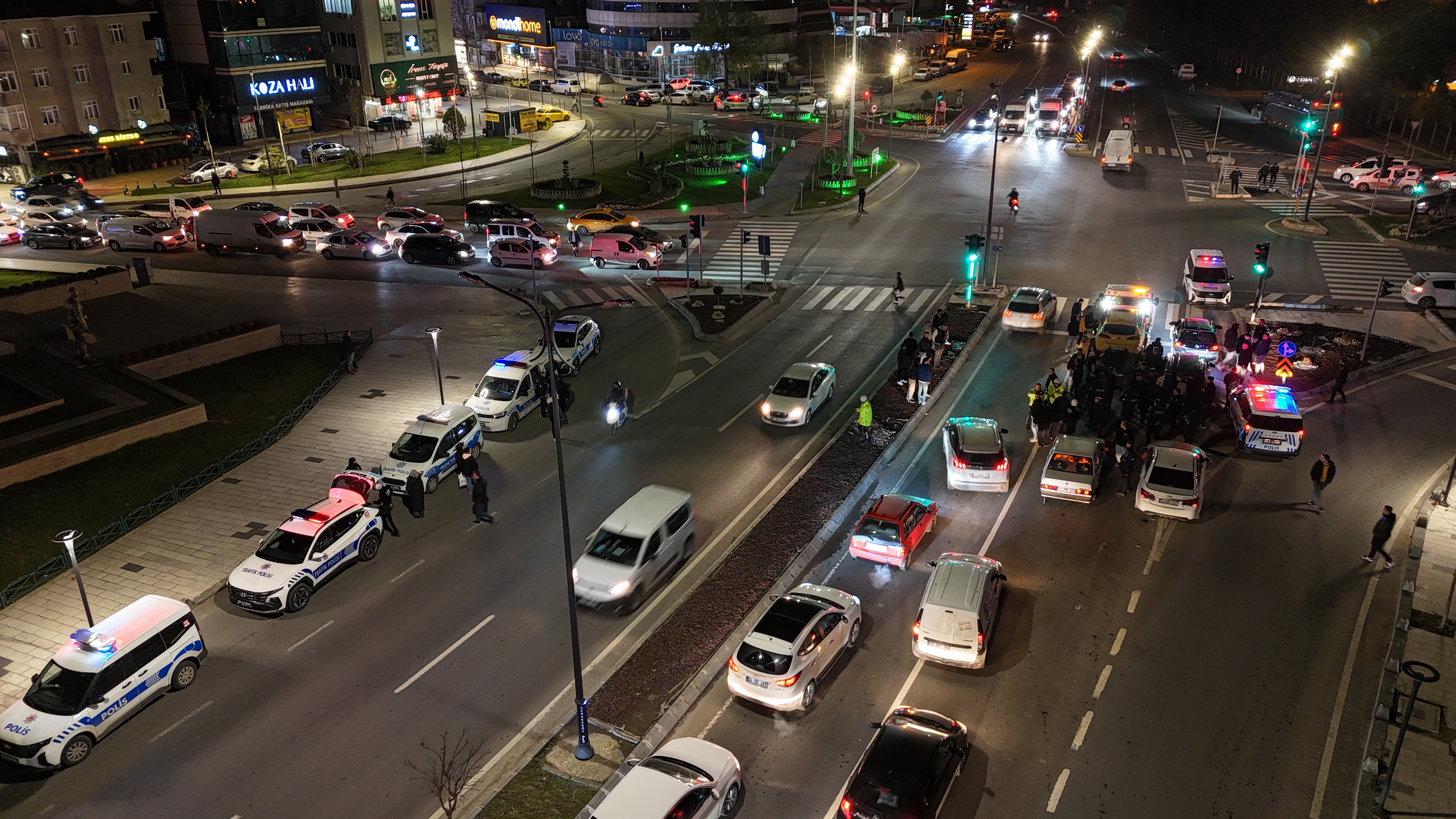 Trafiği Tehlikeye Düşüren Konvoya Ceza Yağdı1