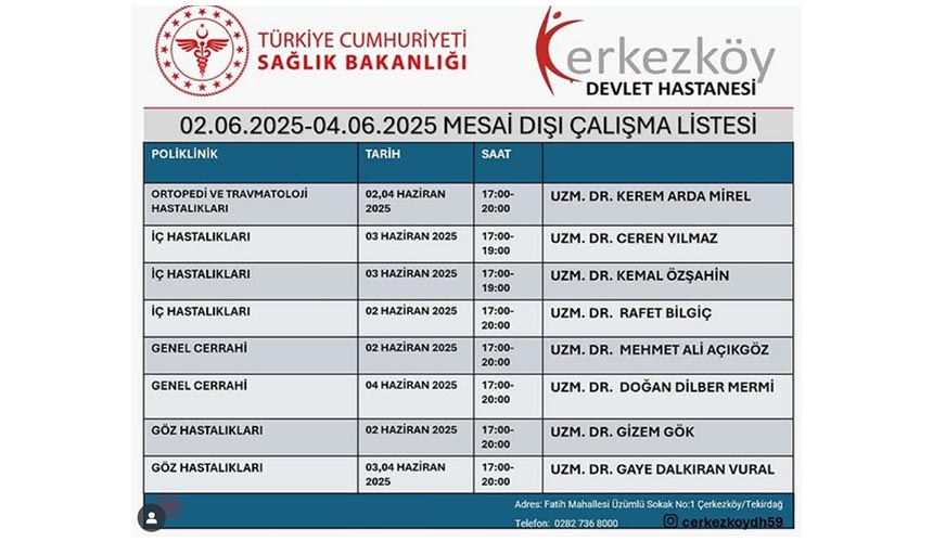 Hazi̇ran Li̇ste