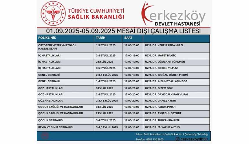 1 5 Eylül Poli̇kli̇ni̇k