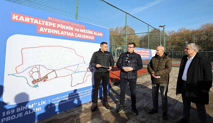 Tepe Piknik Alanı Işıl Işıl Olacak1