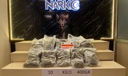 10 kilo 400 gram skunk ele geçirildi