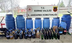 1560 litre kaçak içki ele geçirildi