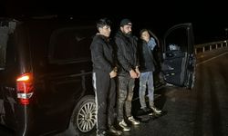 Polisten kaçarken kaza yapan araçta 3 düzensiz göçmen yakalandı
