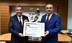 Vali Soytürk’ten Sözdinler’e teşekkür belgesi