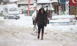 Çerkezköy'e 1 saat uzaklıkta... Kar kalınlığı 40 santimetreye ulaştı