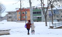 Edirne'de soğuk hava etkili oluyor