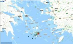 Ege’de 400 üzerinde deprem oldu