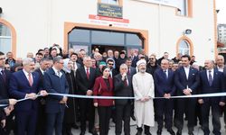 Karagöz çiftinin yaptırdığı caminin açılışı yapıldı