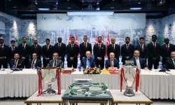 Cumhurbaşkanı Erdoğan, şampiyon Galatasaray’ı ağırladı
