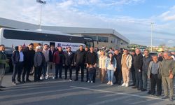 Hac kafilesi dualarla uğurlandı