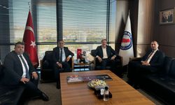 Şakrak'tan Yalçın’a ziyaret