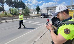 İkinci sıradan dönenlere ceza yazıldı