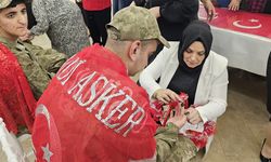 Temsili askerlik yapacak engelli bireylere "asker kınası" yakıldı