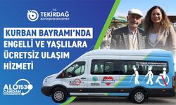 Bayramda engelli ve yaşlılara ulaşım ücretsiz