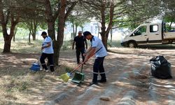 Kuşbahçe’de temizlik çalışması