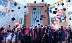 Fen Lisesinde mezuniyet heyecanı