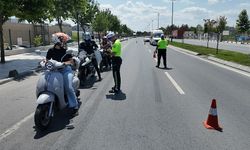 Motosiklet ve emniyet kemeri denetimi