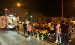 Motosiklet sürücüsü kazada yaralandı