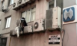 Klima motoru patladı