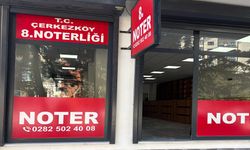 Kızılpınar'ın ilk noteri hizmete başladı