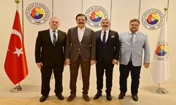 ÇTSO heyetinden Hisarcıklıoğlu’na ÇEF ziyareti