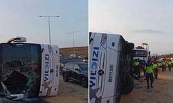 Çerkezköy'e gelen yolcu otobüsü kaza yaptı:3 ölü