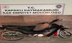 Motosiklet hırsızı yakalandı