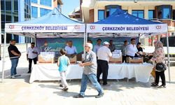 Kandil simidi dağıtıldı