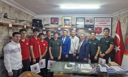 Şampiyonlardan Karagöz’e ziyaret