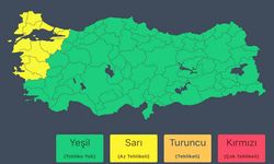 Çerkezköy için “Sarı” alarm