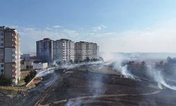 Yangın, konutların dibine kadar ulaştı