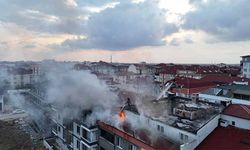 Kapaklı'da büyük yangın