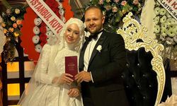 Zümbül ve Özer ailesinin mutlu günü