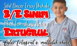 Öğrencilerin temsilcisi Ertuğrul oldu