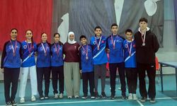 Taekwondo Turnuvasında 6 sporcu kürsüye çıktı