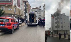 Yangında korku dolu anlar