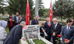 Şehit Uzman Çavuş Dinçer Ersoy kabri başında anıldı