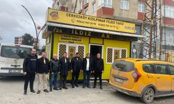 Arat, taksici esnafı ile bir araya geldi