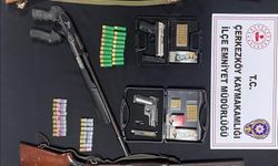 Evden cephane çıktı