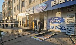 İşyerinde yangın çıktı