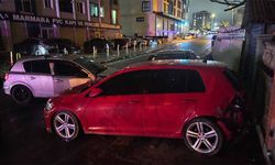 Kazada 4 otomobil hasar gördü