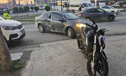 Kazada 2 kardeş yaralandı