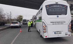 Çerkezköy’de minibüslere sıkı denetim