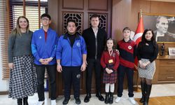 Öğrenci meclisi başkanlarından Başkan Akay’a ziyaret