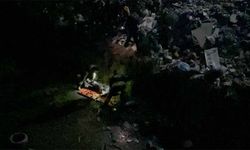 Alkollü kişi dereye düştü