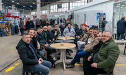 Hüseyin Bahar’dan Kapalı Pazar Yeri esnafına ziyaret