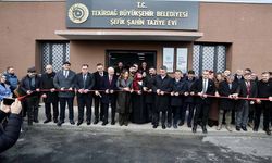 Kapaklı’da dayanışmanın adresi Şefik Şahin Taziye Evi açıldı